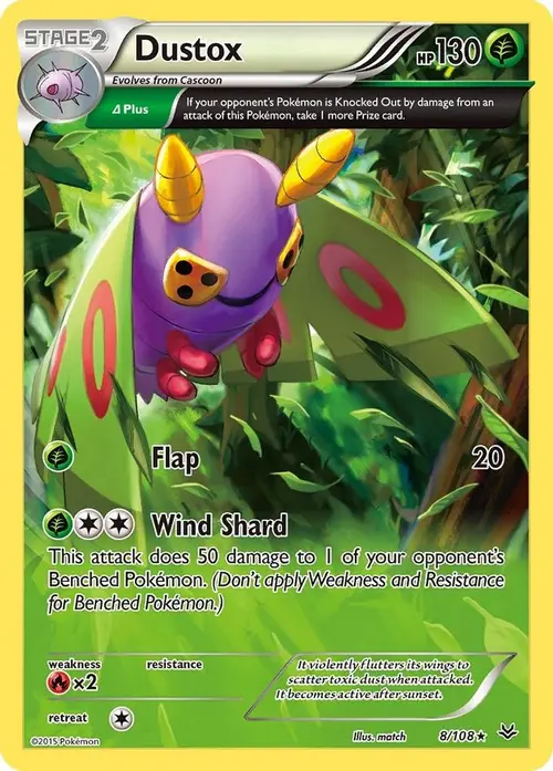 Dustox (8 Delta) card art