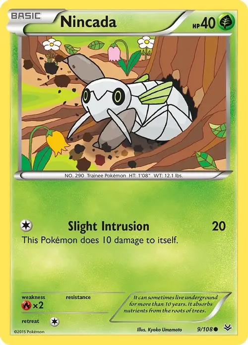 Nincada card art