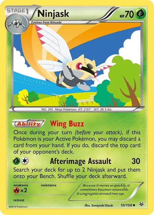 Ninjask card art