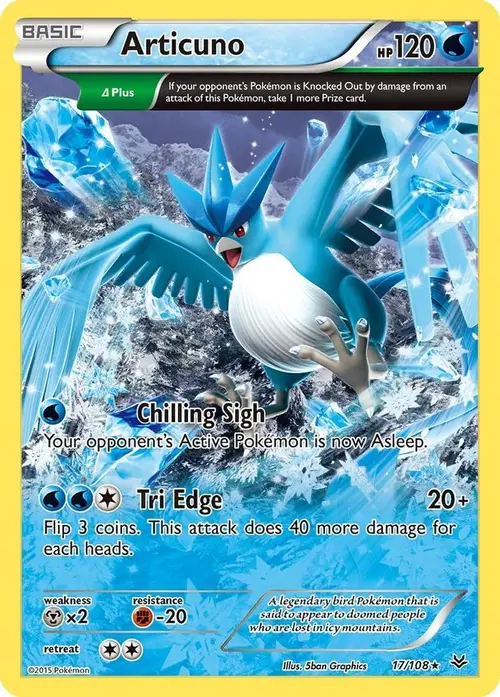 Articuno (17 Delta) card art