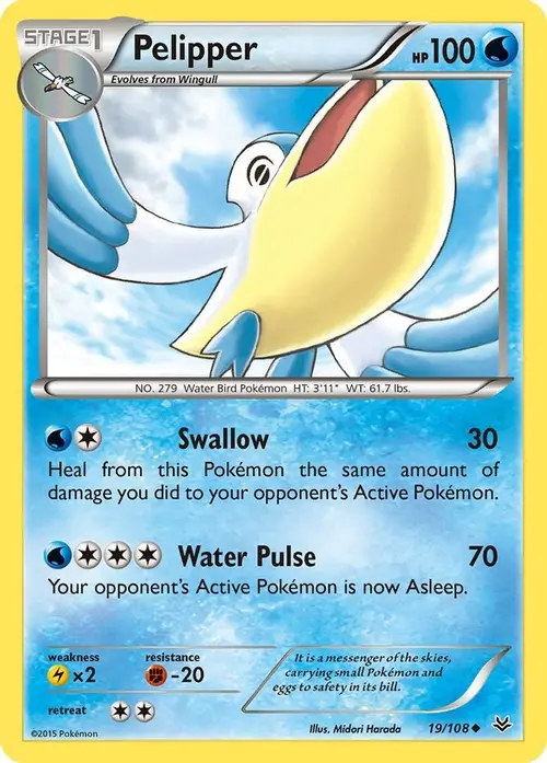 Pelipper card art
