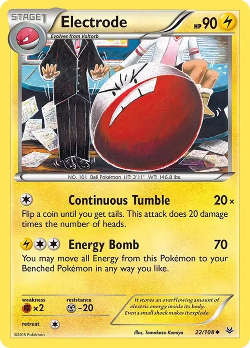 Electrode card art
