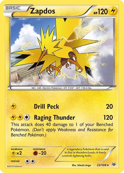 Zapdos card art
