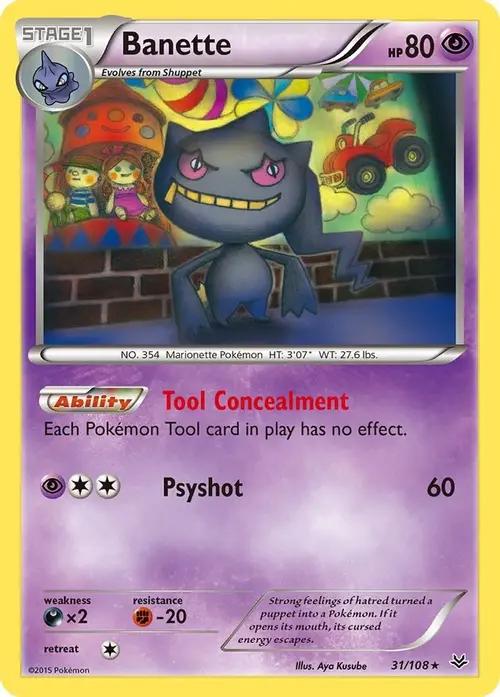 Banette (31) card art