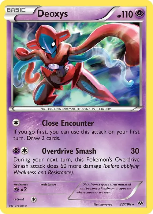 Deoxys card art