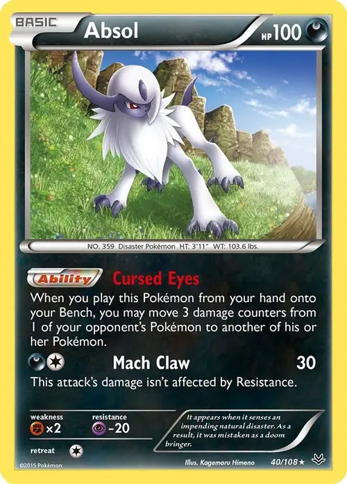Absol card art