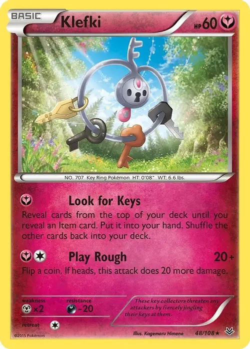 Klefki card art
