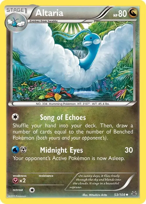 Altaria (53) card art