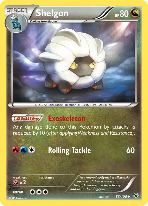 Shelgon card art