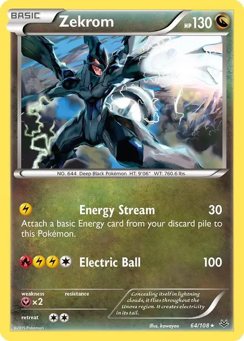 Zekrom card art