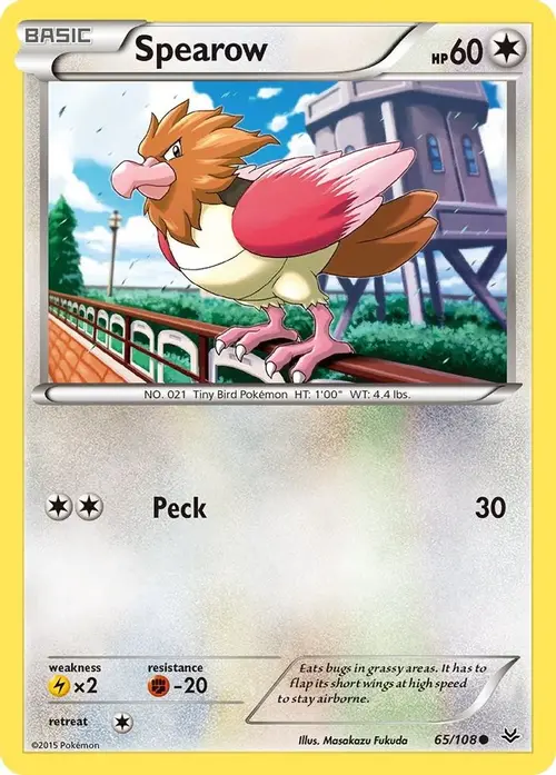 Spearow card art
