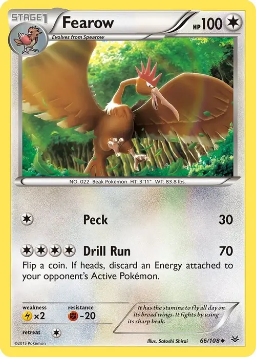 Fearow card art