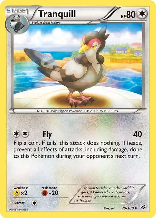 Tranquill card art