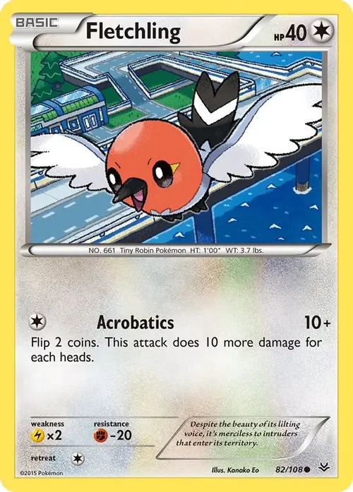 Fletchling card art