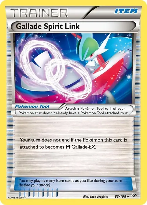 Gallade Spirit Link card art