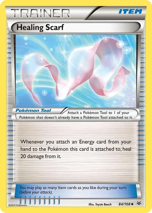 Healing Scarf card art