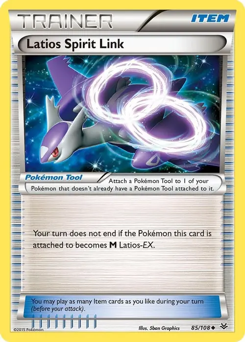 Latios Spirit Link card art