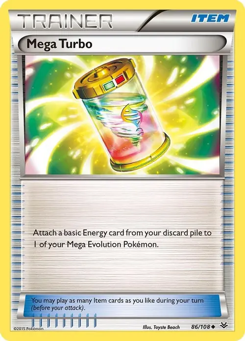 Mega Turbo card art