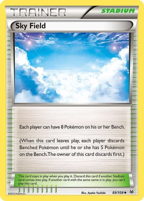 Sky Field card art