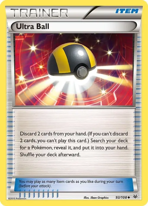 Ultra Ball card art