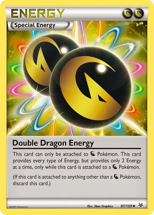 Double Dragon Energy card art