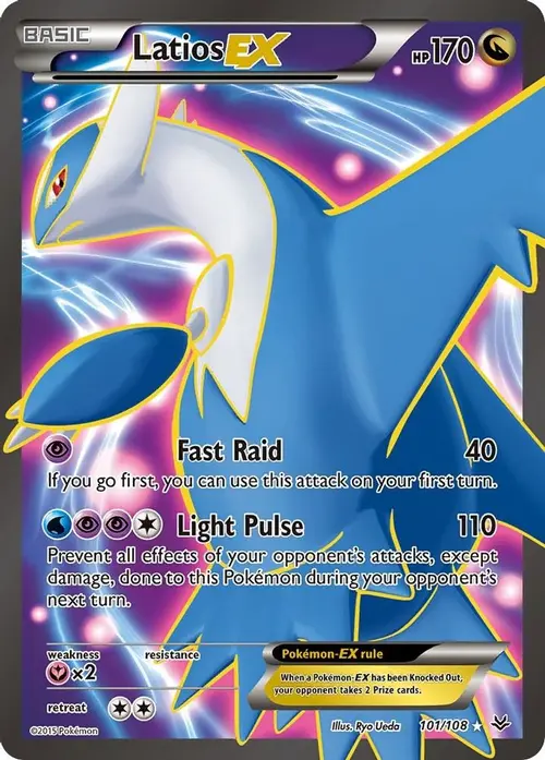 Latios EX (101 Full Art) card art