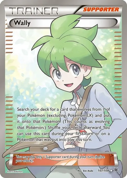 Wally (107 Full Art) card art