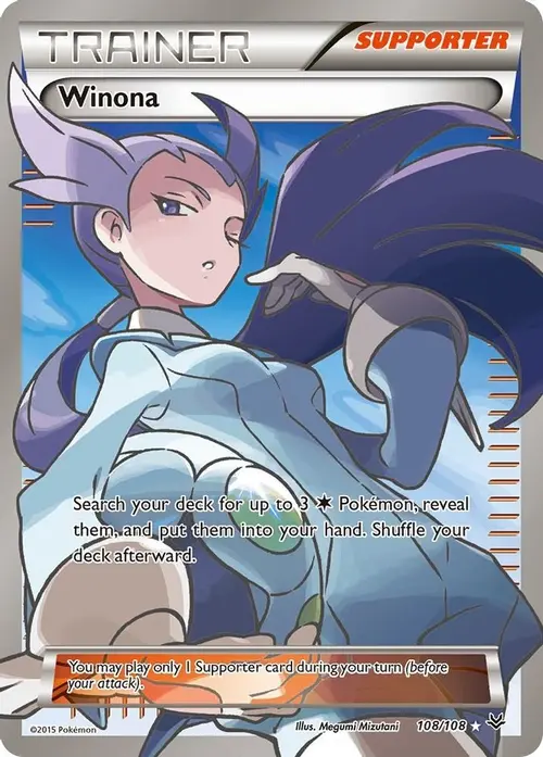 Winona (108 Full Art) card art