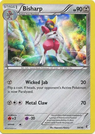 Bisharp (#30 Holo) card art