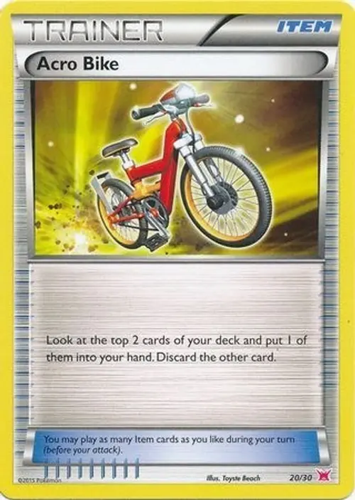 Acro Bike (#20 Latias) card art