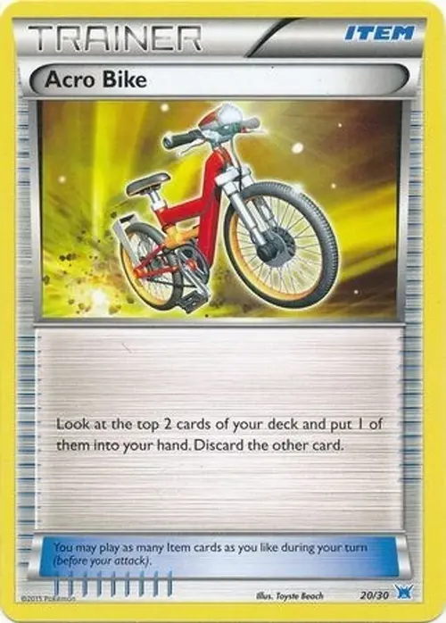 Acro Bike (#20 Latios) card art