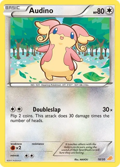 Audino (#18) card art