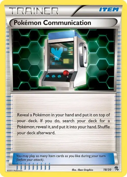 Pokemon Communication (Zoroark) card art