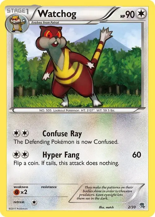 Watchog card art