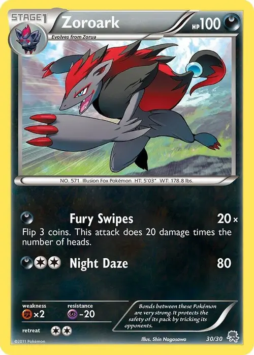 Zoroark (#30 Holo) card art